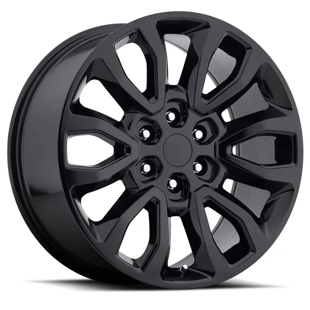 20X9 Gloss Black Ford Raptor Style Wheel (Fr53, 6X135, +30 Offset) - Single Oem Replica 1
