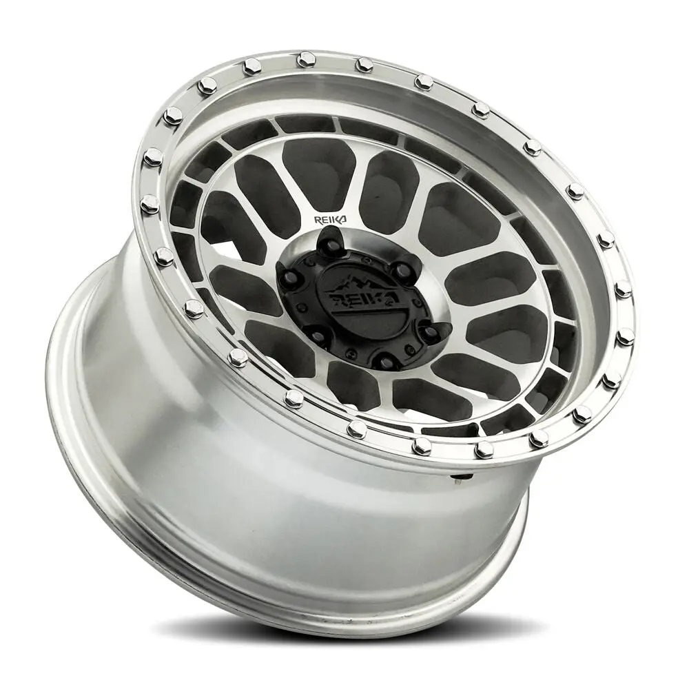 17X8.5 Machined Clear R35 Rambler Wheels (6X120 / 0Mm Offset) 2
