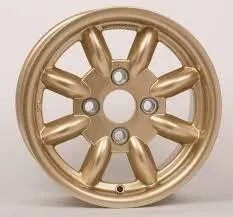 Revolution 13 X 6.0 8 Spoke Escort Group 4 Gold Et16 1
