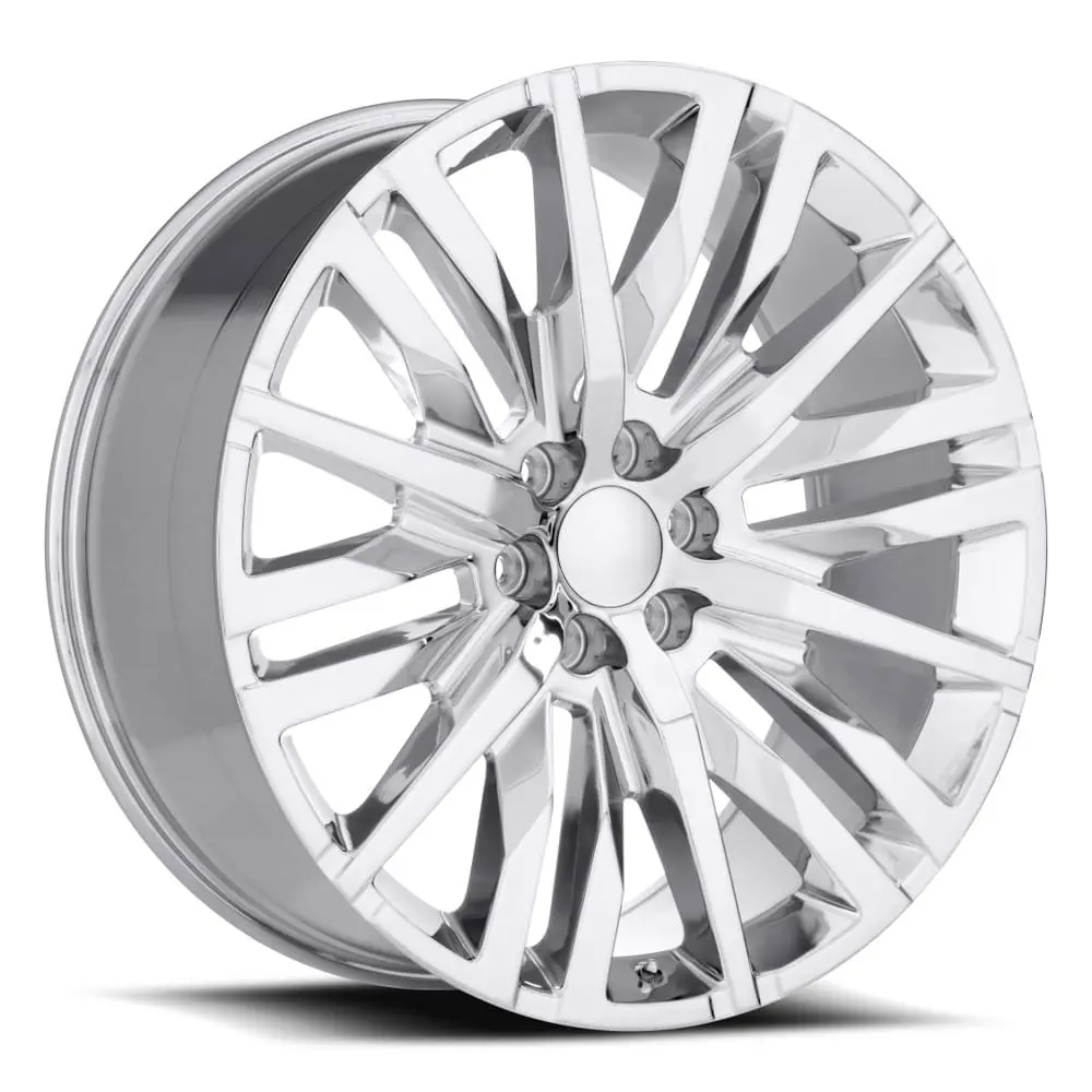 22X9 Chrome Gm Truck Oe Replica Wheels (5921 Ssi Style): 6X5.5 (+28Mm Offset) 1