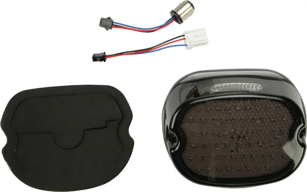 Harddrive Low Profile Led Taillight Smoke 1