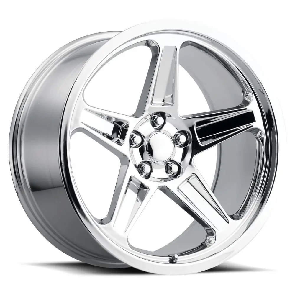 20X9.5 Chrome Srt Demon Style Wheels (Fr73, 5X115, +12 Offset) 1