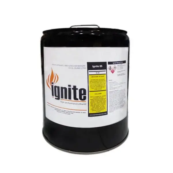 Pail 5 Gallons Ignite Racing Fuel E85 1
