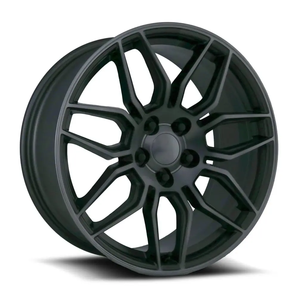 19X8.5 Satin Grey Machined Face Alloy Wheel (Fr401, 5X120, +40 Offset) 1