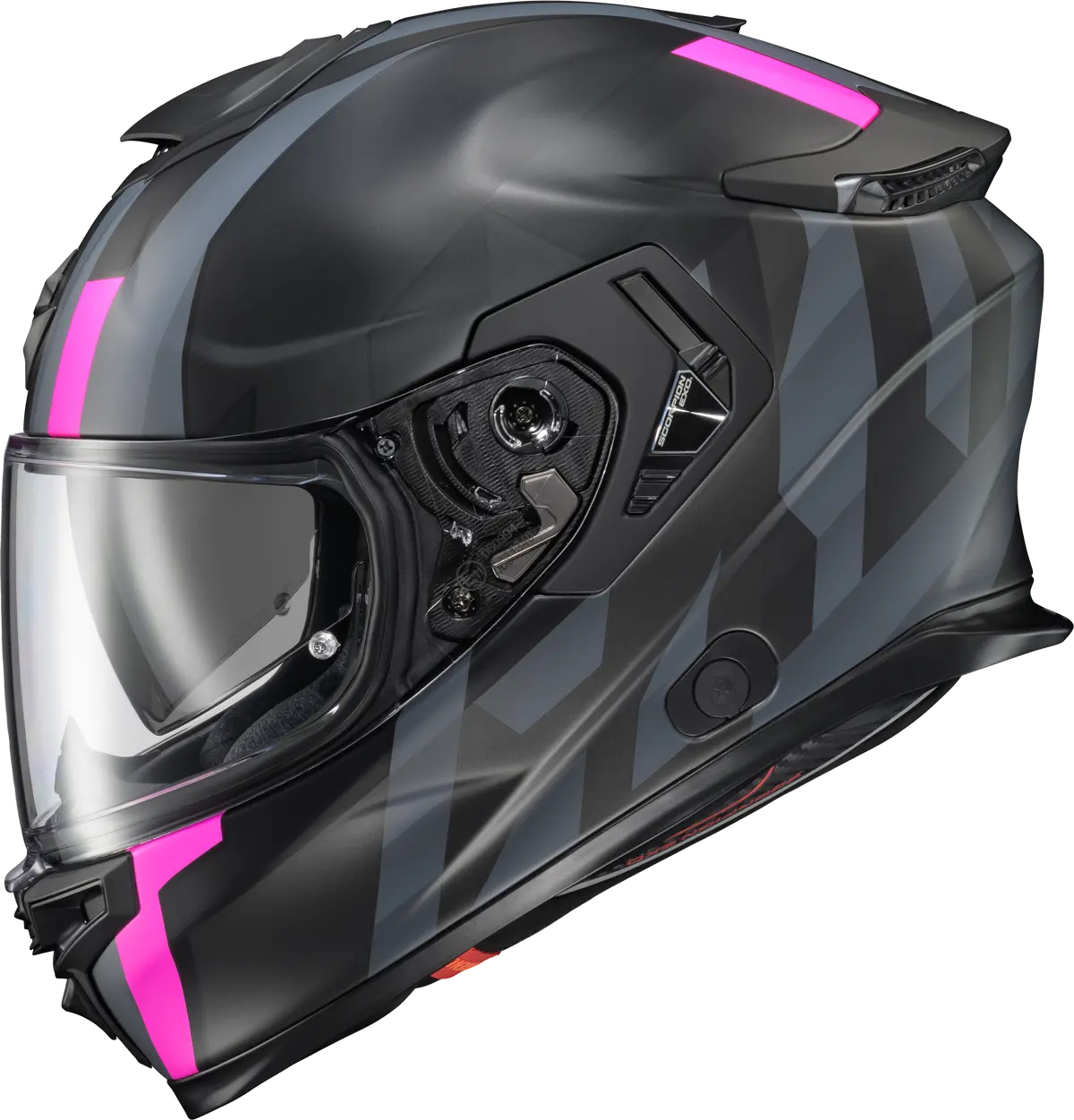 Scorpion Exo Ecl-1027 Exo Eclipse Full Face Helmet Pivot Pink 1