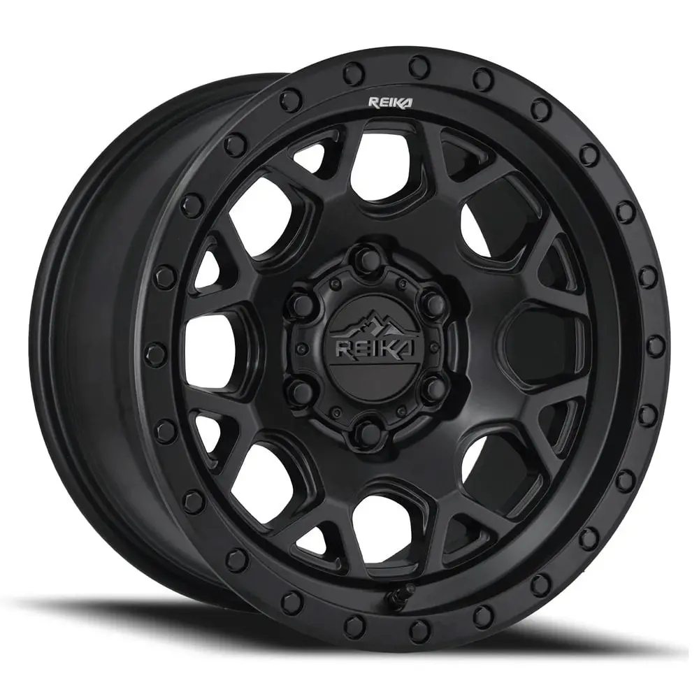 17X8.5 Aluminum Wheel With 6X139.7 Bolt Pattern - Satin Black 1