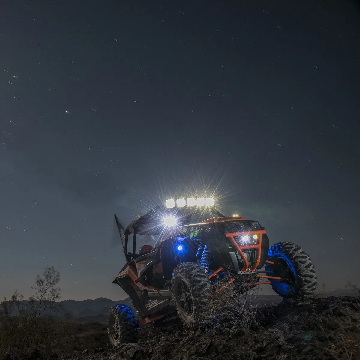2" Pro6 Gravity® Led - 5-Light - Light Bar System - 100W Combo Beam - For 14-18 Polaris Rzr - #91309 1