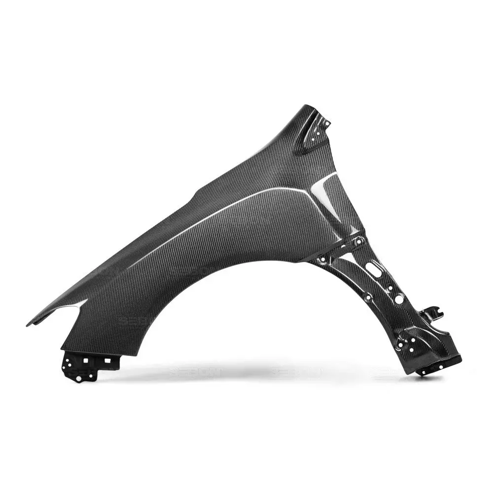 Oem-Style Carbon Fiber Fenders For 2015-2020 Subaru Wrx / Sti 1