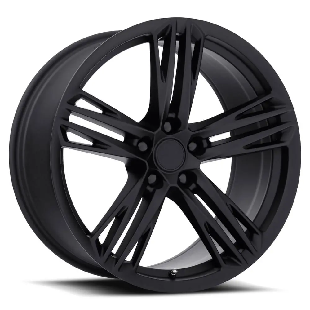 20x10 Satin Black Forged Alloy Wheels – 5x120 Bolt Pattern, +35mm Offset for Chevrolet Camaro & BMW