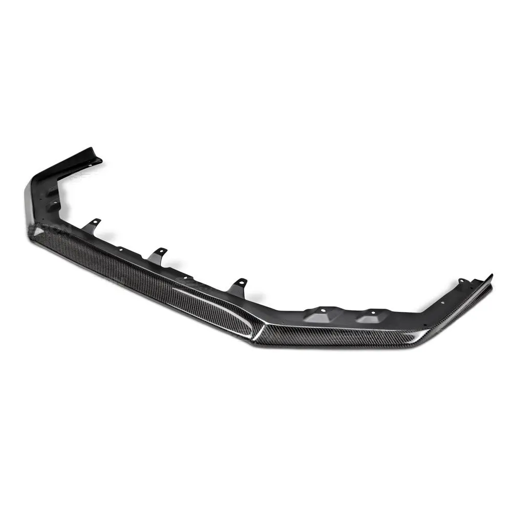 Mb1 Style Carbon Fiber Front Lip - 15-17 Subaru Wrx / Sti 1