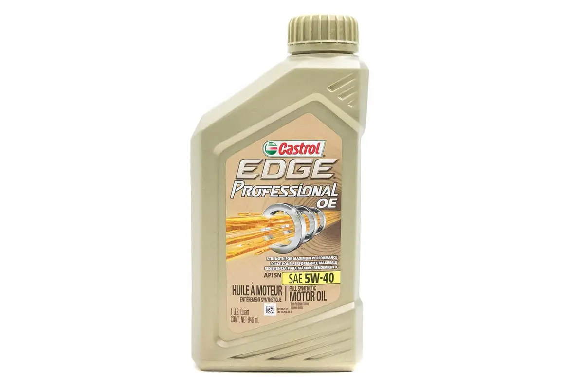 Genuine® Ge521671qdsp - Castrol Edge™ Sae 5W-40 Synthetic Motor Oil, 1 Quart 1