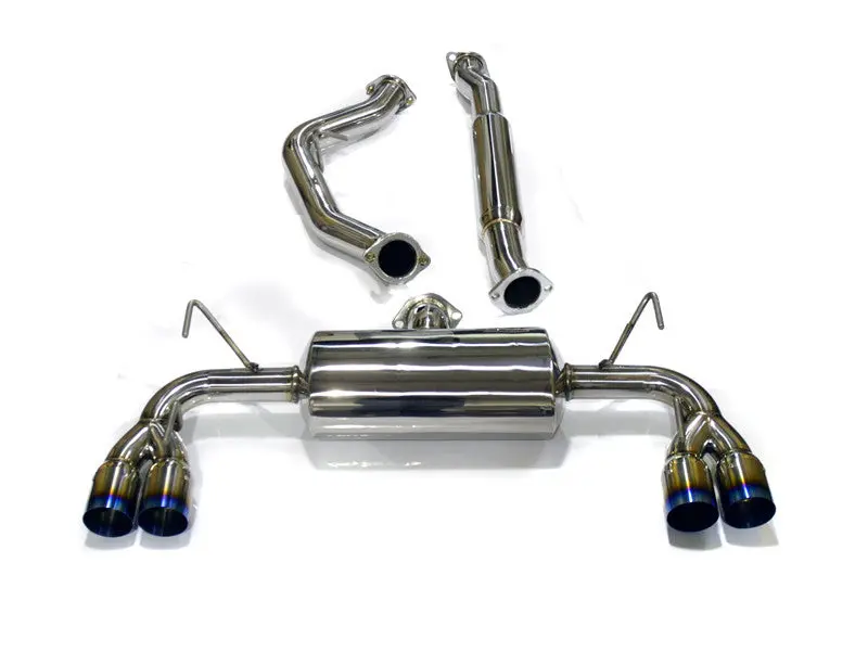 Agency Power Titanium Tip Catback Exhaust System - 2008-12 Subaru Sti 1