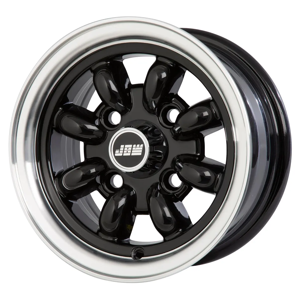 10 X 5.0 Jbw Minilight 4X101.6 - Et12 Wheel Black 1