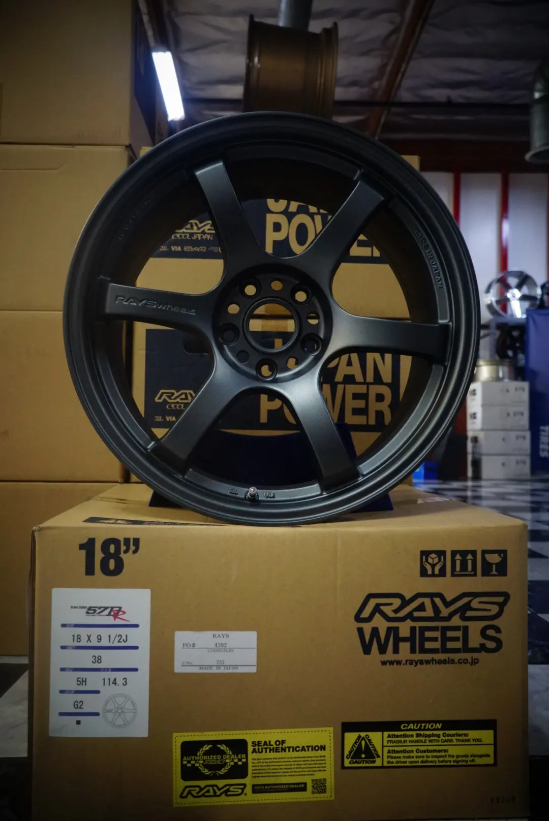 57Dr Gun Blue Ii 18X9.5 +38 5X114.3 (Set Of 4) 1