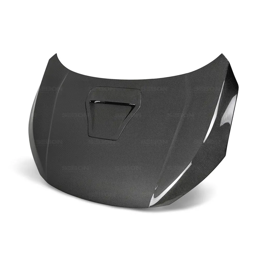Oem Style Carbon Fiber Hood - 2017+ Civic Type-R (Fk8) 1