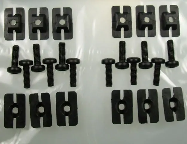 Mk2 Escort Grill Clip Set - 1 Car (#1303) 1