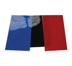 Grayston Mud Flap Squares 500X300x3mm - 2 Pairs In Black, Blue Or Red (Car Set) 1