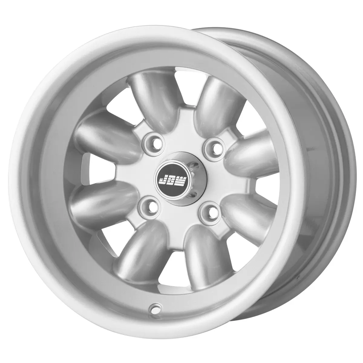 Jbw Minilight 13 X 8.0 4 X 108 Et-6 Silver 1