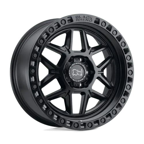 20X9 Matte Black 18Mm Black Rhino Wheel 2