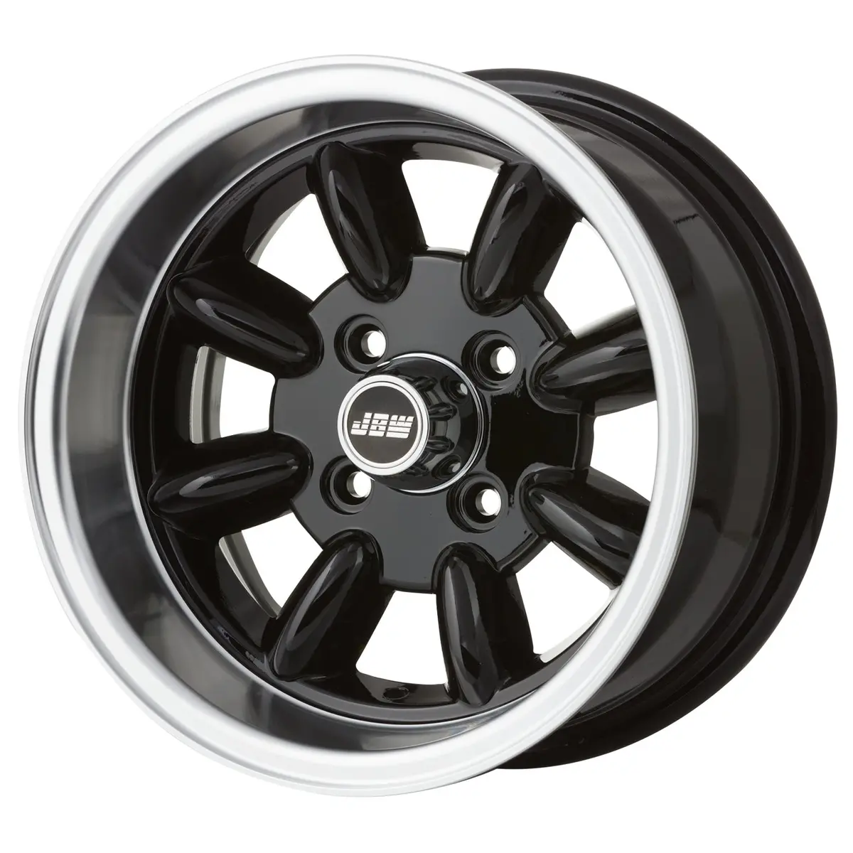Jbw 13 X 7.0 Superlight 4X108 Et-7 Road Wheel Black 1