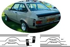 Ford Escort Mk2 1600 Sport Stripe Kit 1