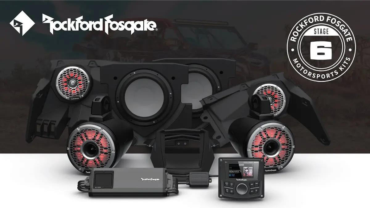 2017+ Can-Am X3 Stage 6 Audio System (Gen-3) X317-Stg6 1