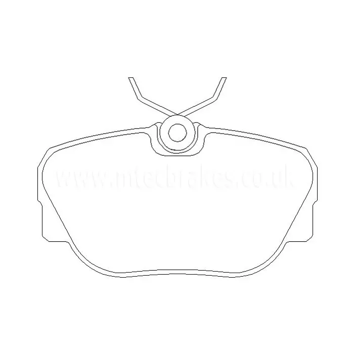 Mintex M1401 F6r 16.00 Brake Pads Bmw E30 Front 1
