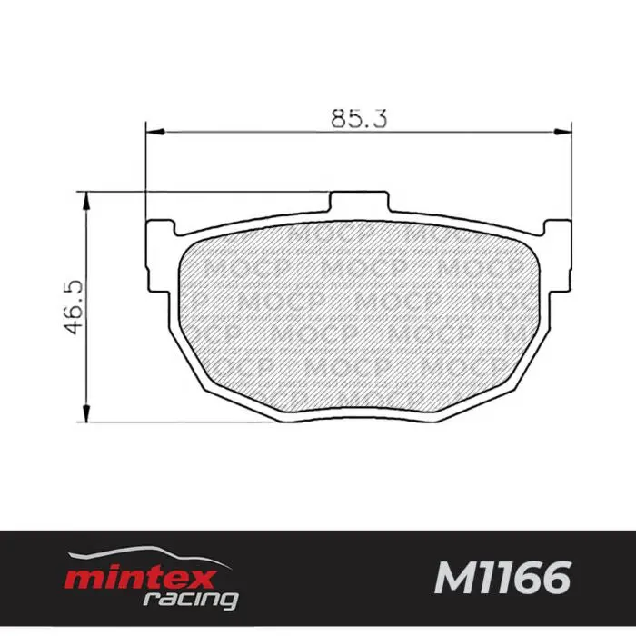 Mintex Mdb1450-M1166 Brake Pads For Primera P10 Rear 1