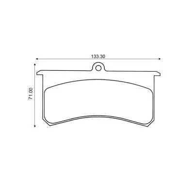 Mintex Mdb1795 F2r 20.5 Brake Pad For Ap Racing & Wilwood Calipers 1