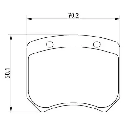 Mintex Mlb20 - M1144 Brake Pads To Suit Ap-Lockhead  & Mini Calipers. 1