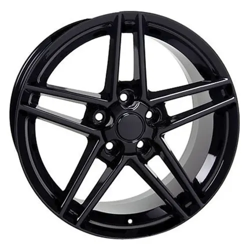 18" Replica Wheel Cv07a Fits Chevrolet Corvette - C6 Z06- Design Four 1