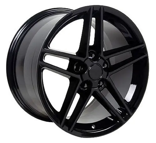 17" Replica Wheel Cv07a Fits Chevrolet Corvette - C6 Z06- Design Two 1