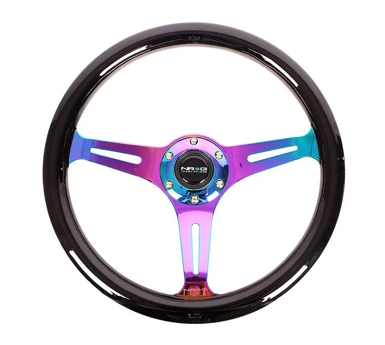 Nrg Gen Classic 350Mm Steering Wheel Neochrome Spoke 1