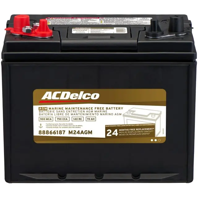 ACDelco Voyager AGM Battery – Group 24 Deep-Cycle Power