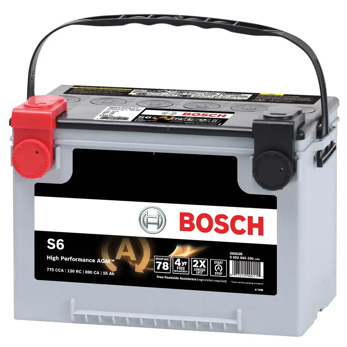 Bosch S6 AGM Flat-Plate Battery – High-Performance 12V Power for Audi A4 & VW Tiguan