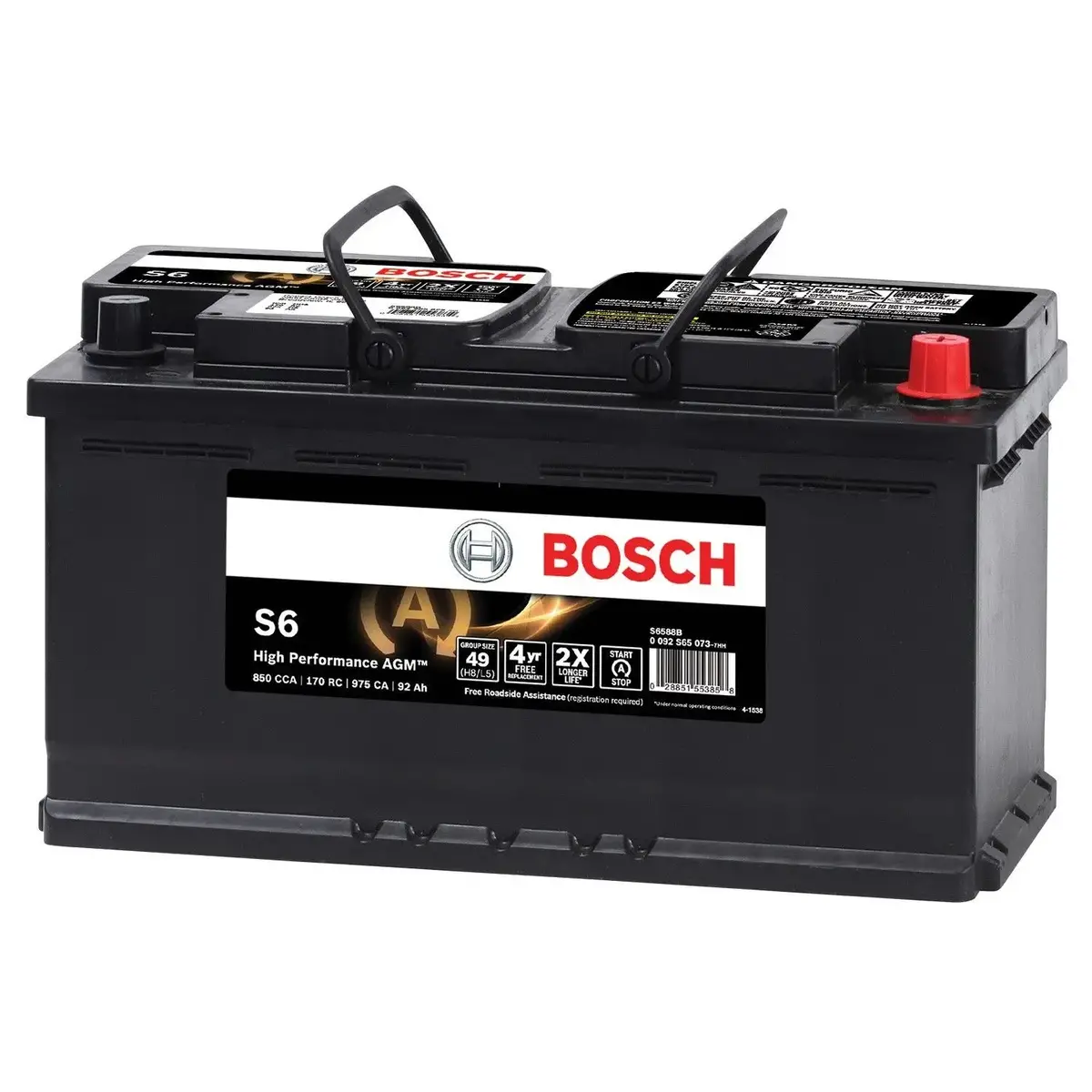 Bosch S6588B AGM Flat-Plate Battery – High-Performance 12V Power for Mercedes-Benz S-Class & Audi Q7