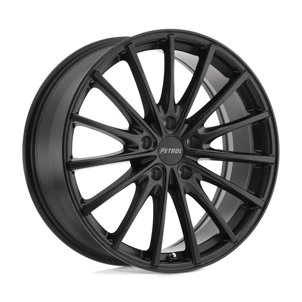 18X8 Matte Black 40Mm Petrol Wheel 1