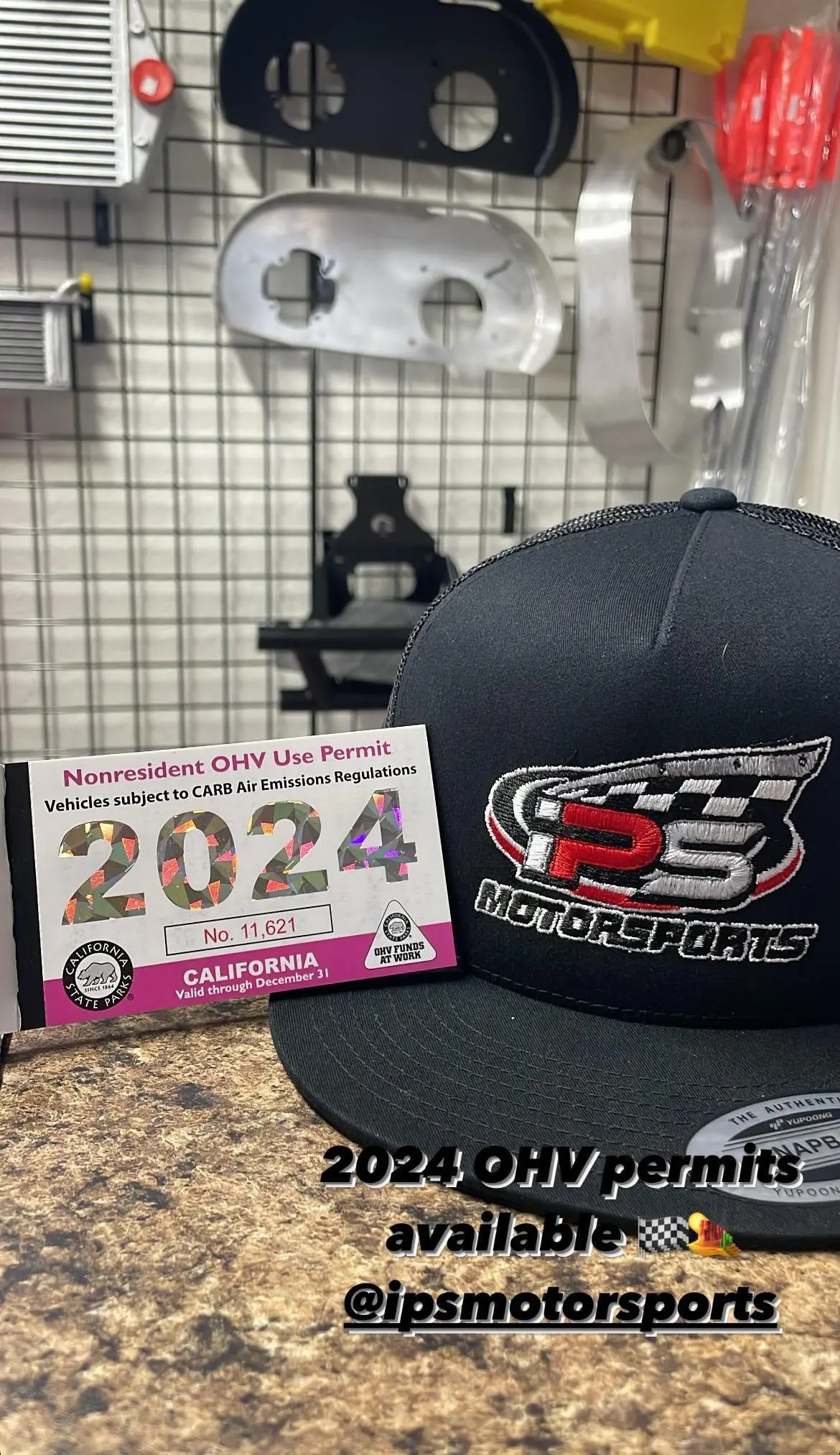 2024 California Nonresident Off-Highway Vehicle Use Permit 1