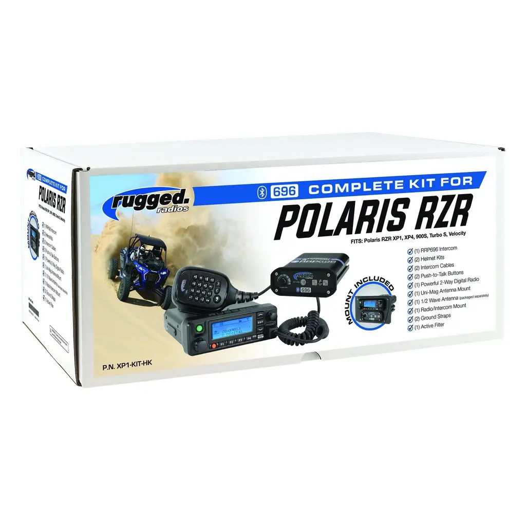 Polaris Rzr Complete Utv Communication Kit Xp1-Kit-Otu 1