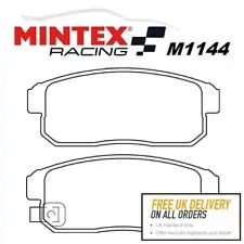 Mintex 1693 F6r Brake Pads For Mitsubishi Lancer Evo 3-9 Rear Caliper 1