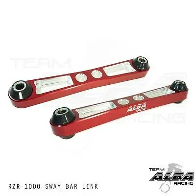 Xp1000 Billet Rear Sway Bar Links Red 1