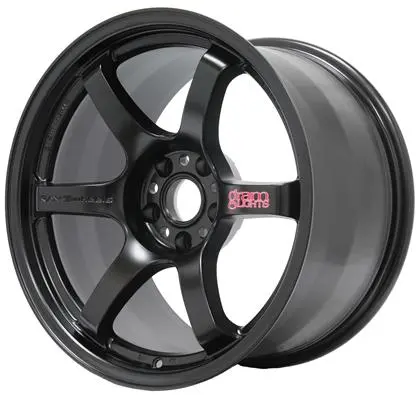 Gram Lights 57Dr 18X9.5 +38 5-114.3 Semi Gloss Black (Set Of 4) 2