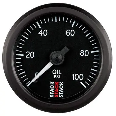 Stack Oil Pressure Gauge Mechanical St3102 1
