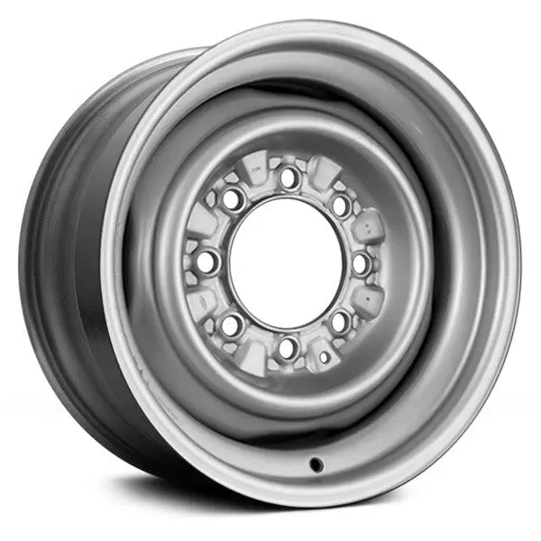 16 X 6.5 Steel Remanufactured Wheel With 8 X 165 Bolt Pattern | Oem Factory Replacement Rim | Chevy Ck Pickup 1988-2000 - Silver | Silver 1