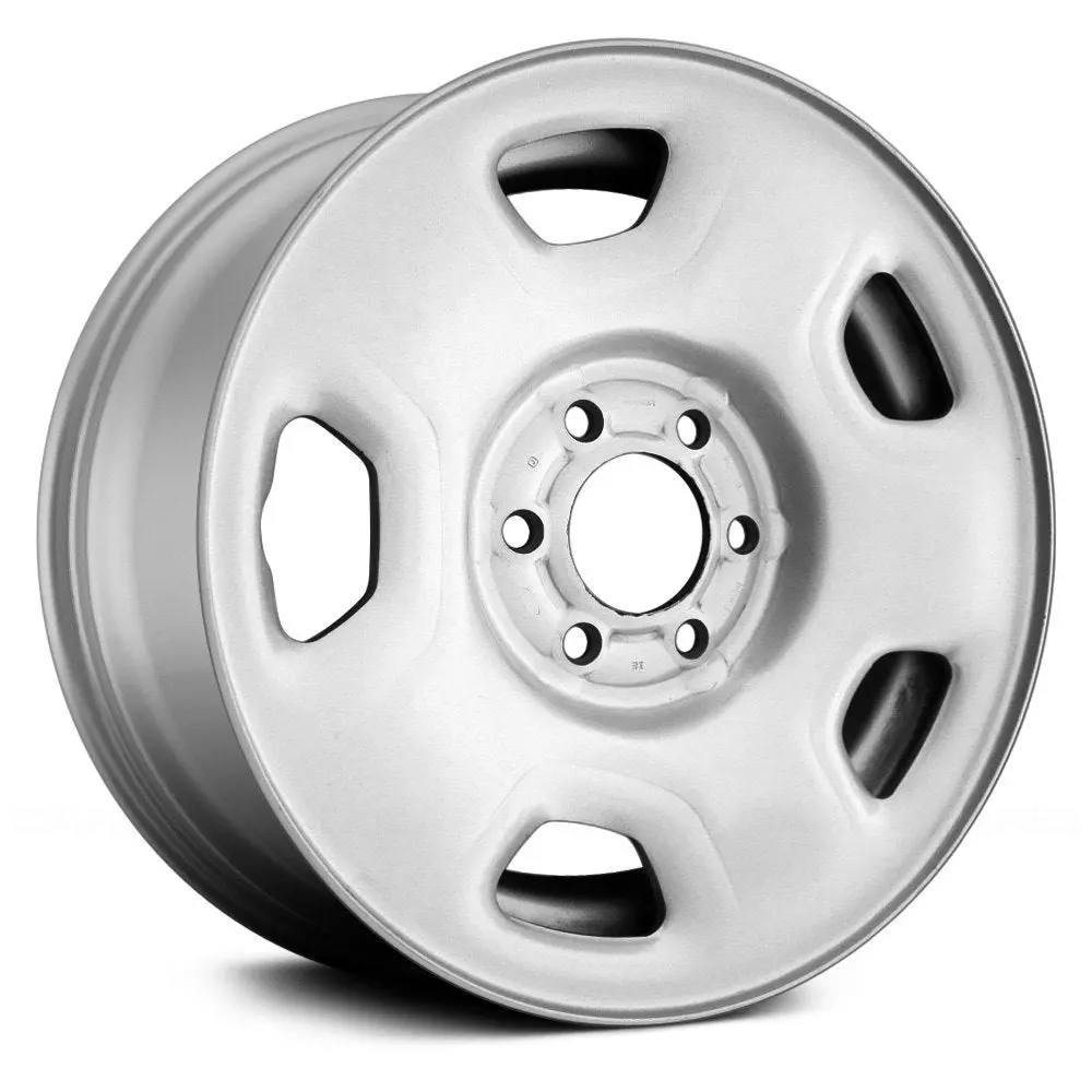 17 X 7.5 Steel Remanufactured Wheel With 6 X 135 Bolt Pattern | Oem Factory Replacement Rim | Ford F-150 2004-2008 - Silver | Silver 1