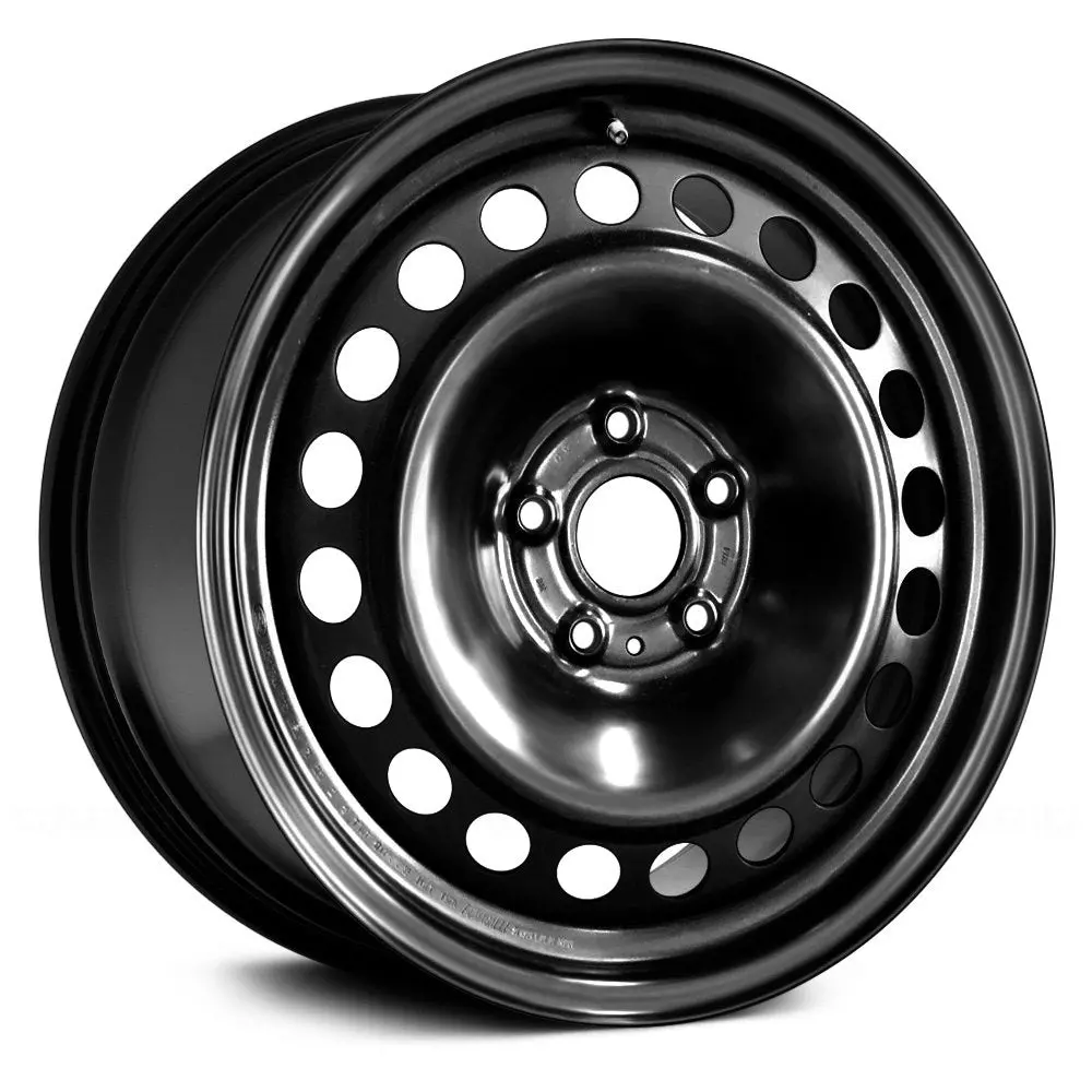 17 X 7.5 Steel Remanufactured Wheel With 5 X 114.3 Bolt Pattern | Oem Factory Replacement Rim | Ford Explorer 2011-2017 - Black | Black 1
