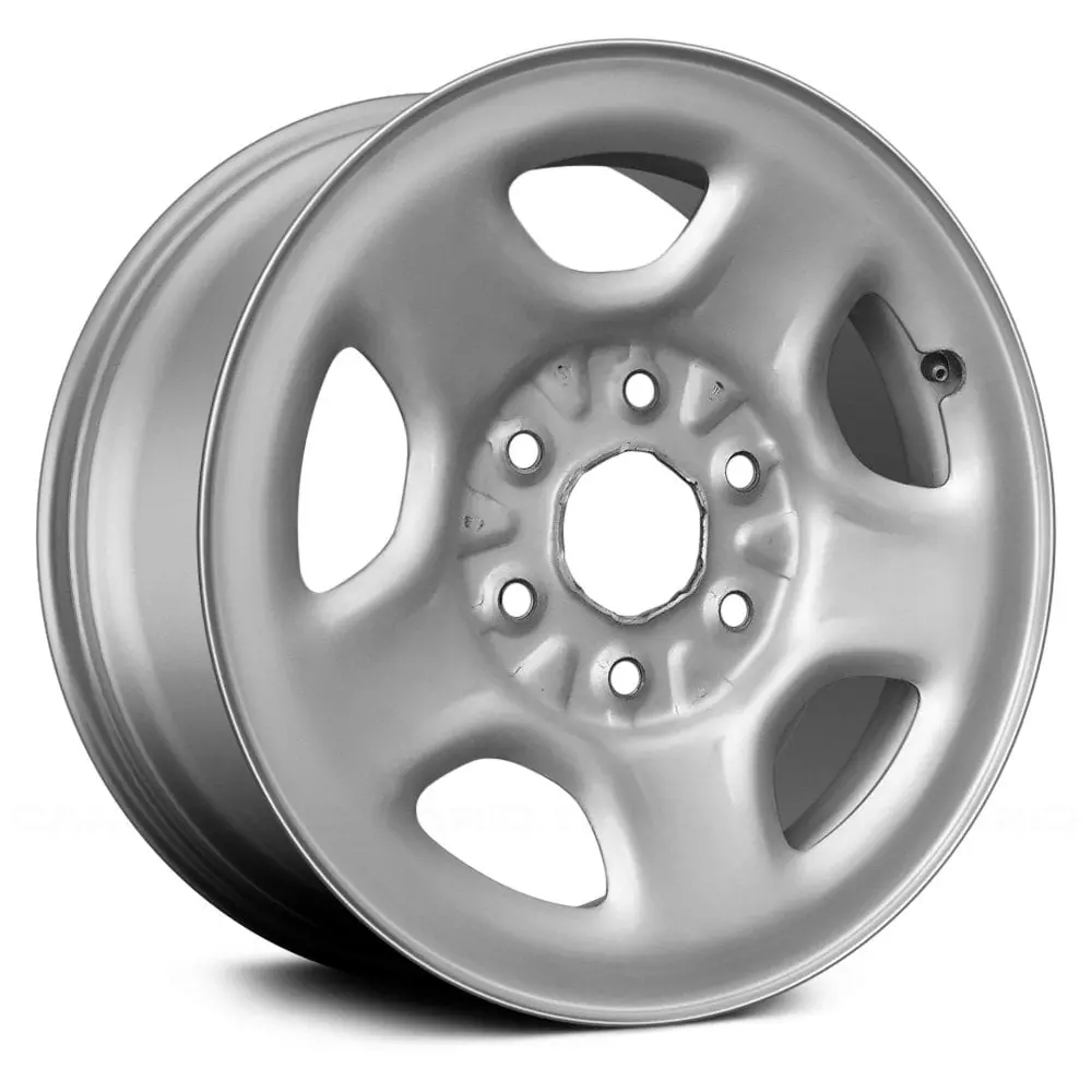 16 X 6.5 Steel Remanufactured Wheel With 6 X 139.7 Bolt Pattern - Silver | Oem Factory Replacement Rim |  | Silver 1