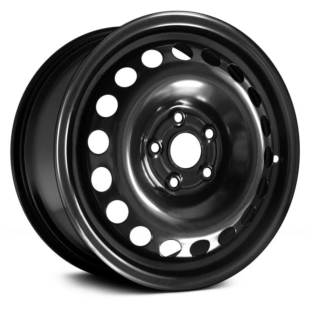 15 X 6 Steel Replica Wheel With 5 X 105 Bolt Pattern | Oem Factory Replacement Rim | Chevy Sonic 2012-2016 - Black | Black 1