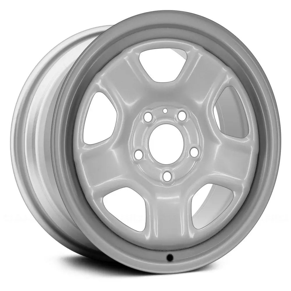 16 X 6.5 Steel Remanufactured Wheel With 5 X 114.3 Bolt Pattern | Oem Factory Replacement Rim | Jeep Compass 2014 - Silver | Silver 1