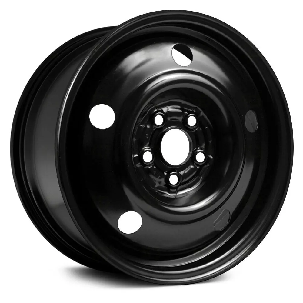 15 X 6 Steel Replica Wheel With 5 X 100 Bolt Pattern | Oem Factory Replacement Rim | Subaru Legacy 2000-2004 - Black | Black 1